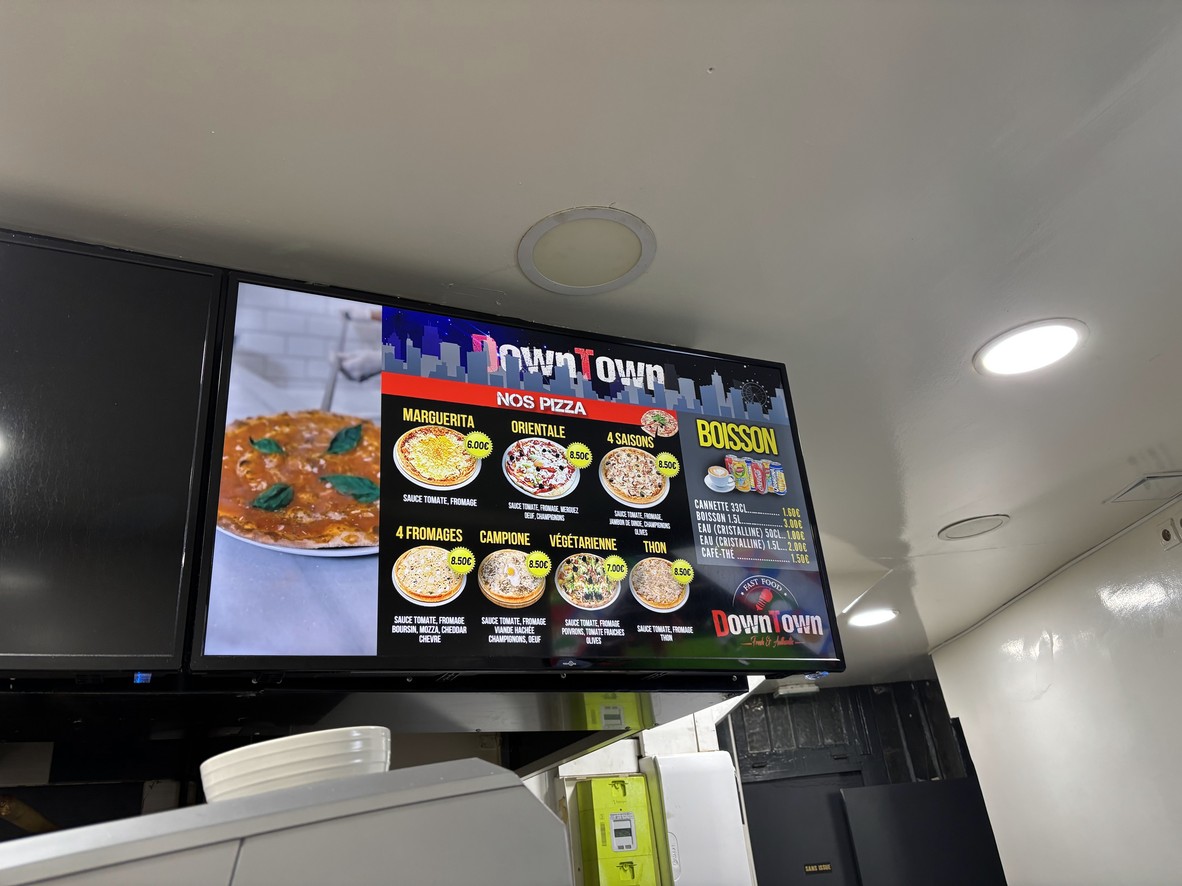Down Town menu 4