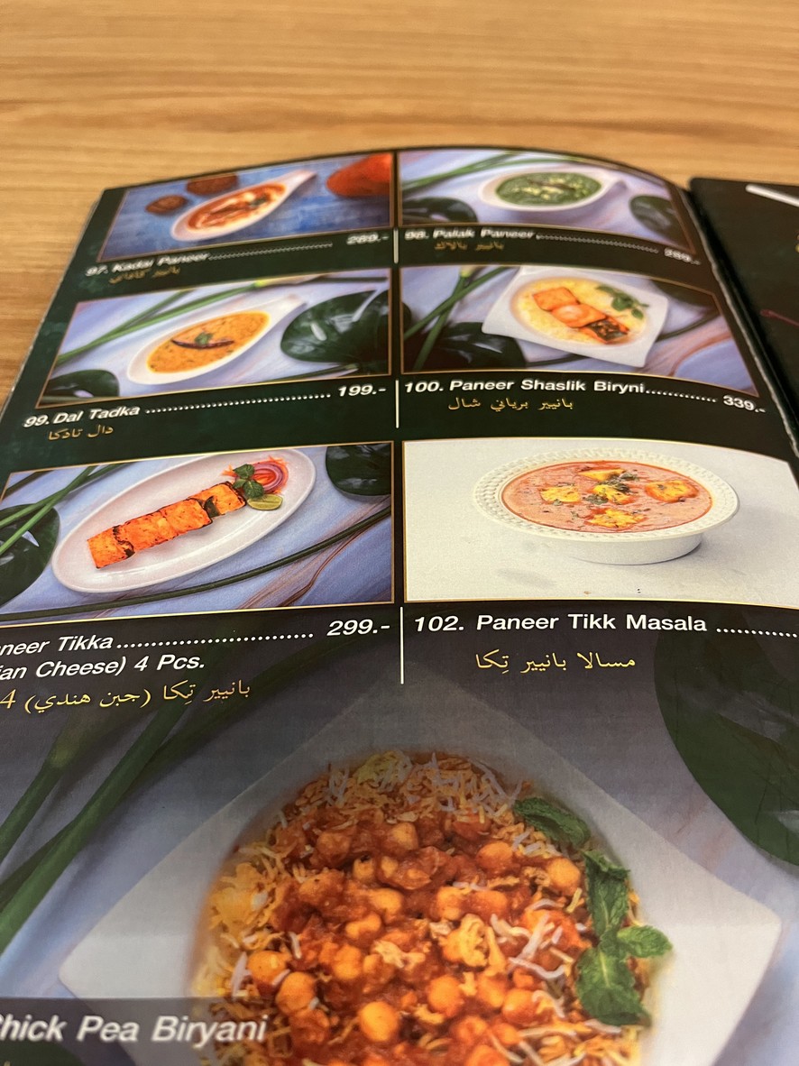 Ali's Indian & Thai - Centro MBK Piso G Zona D (Halal) menu 5