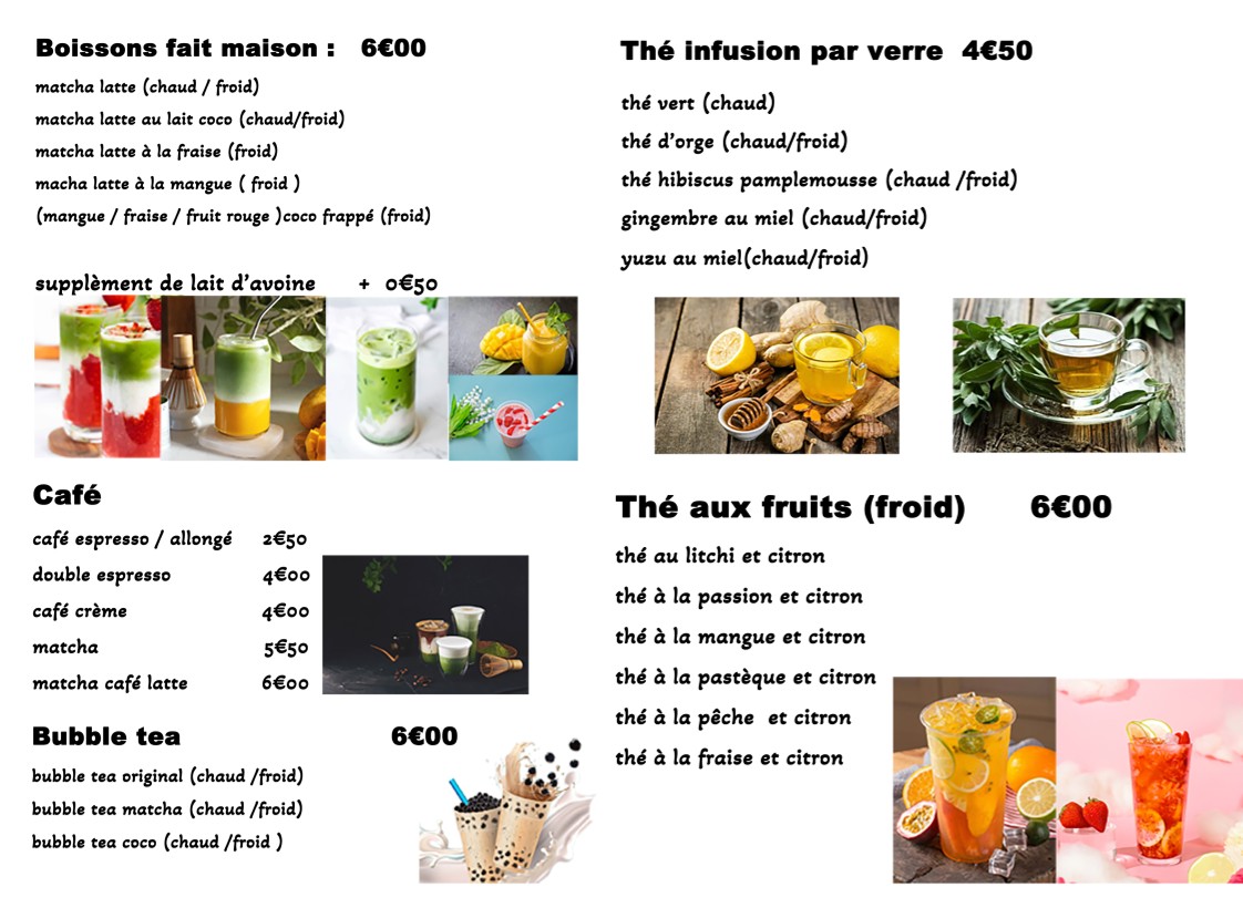 Chingu menu 2