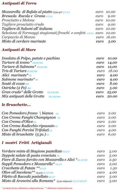 Ristorante Grotte di Livia