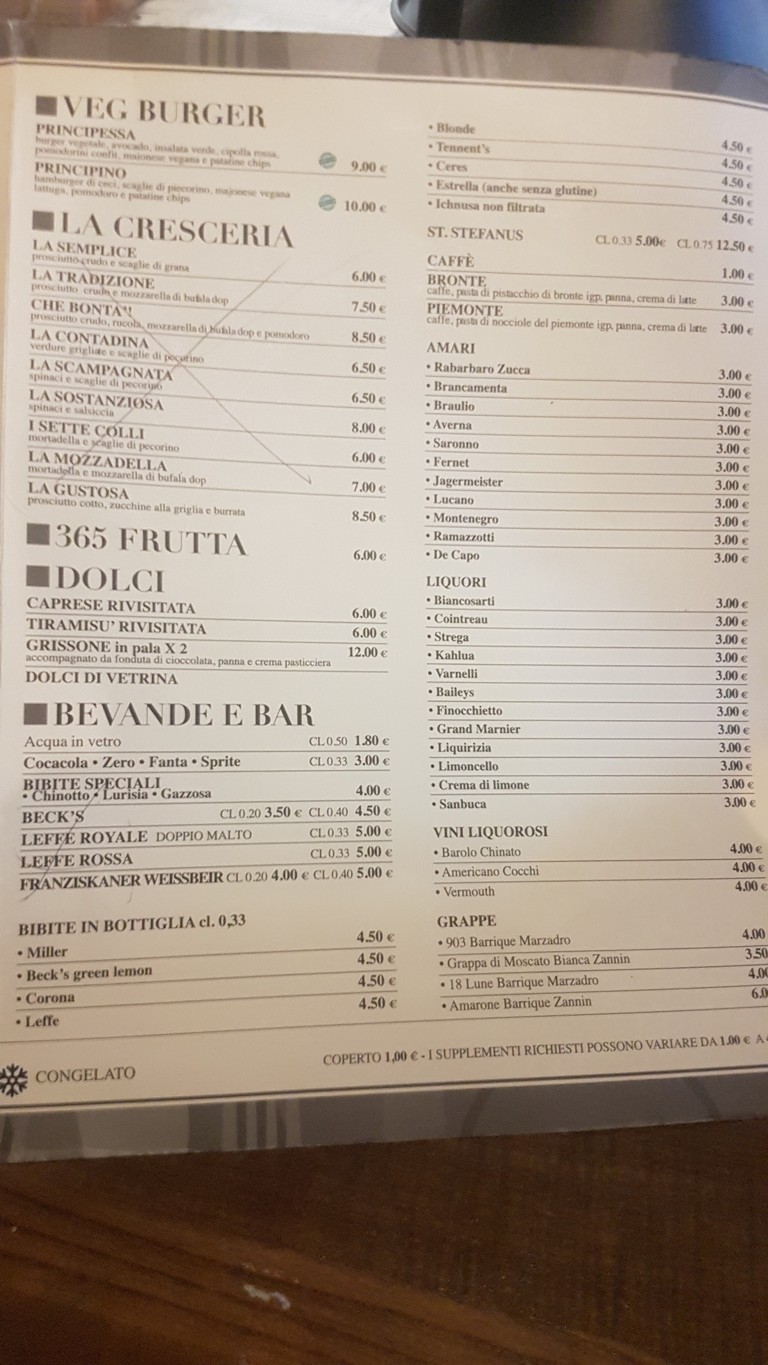 Oggi Gourmet menu 3