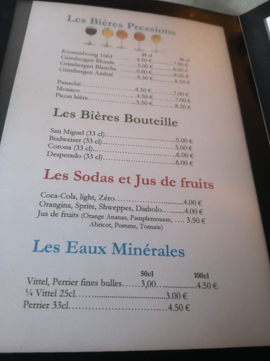 Alfred's Café menu 3