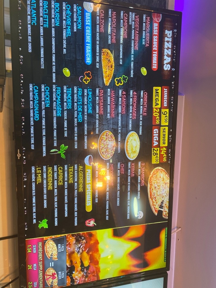 Facefood menu 1