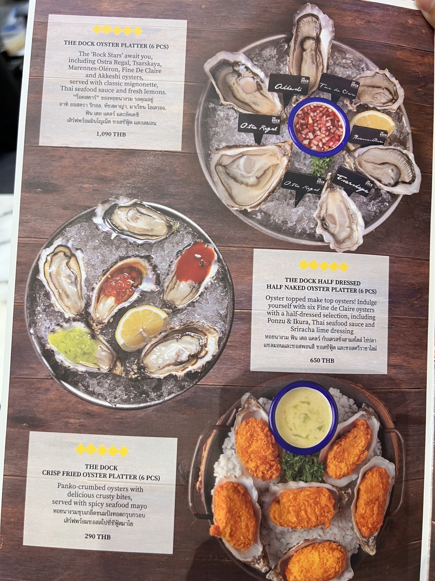 the DOCK Emquartier menu 4