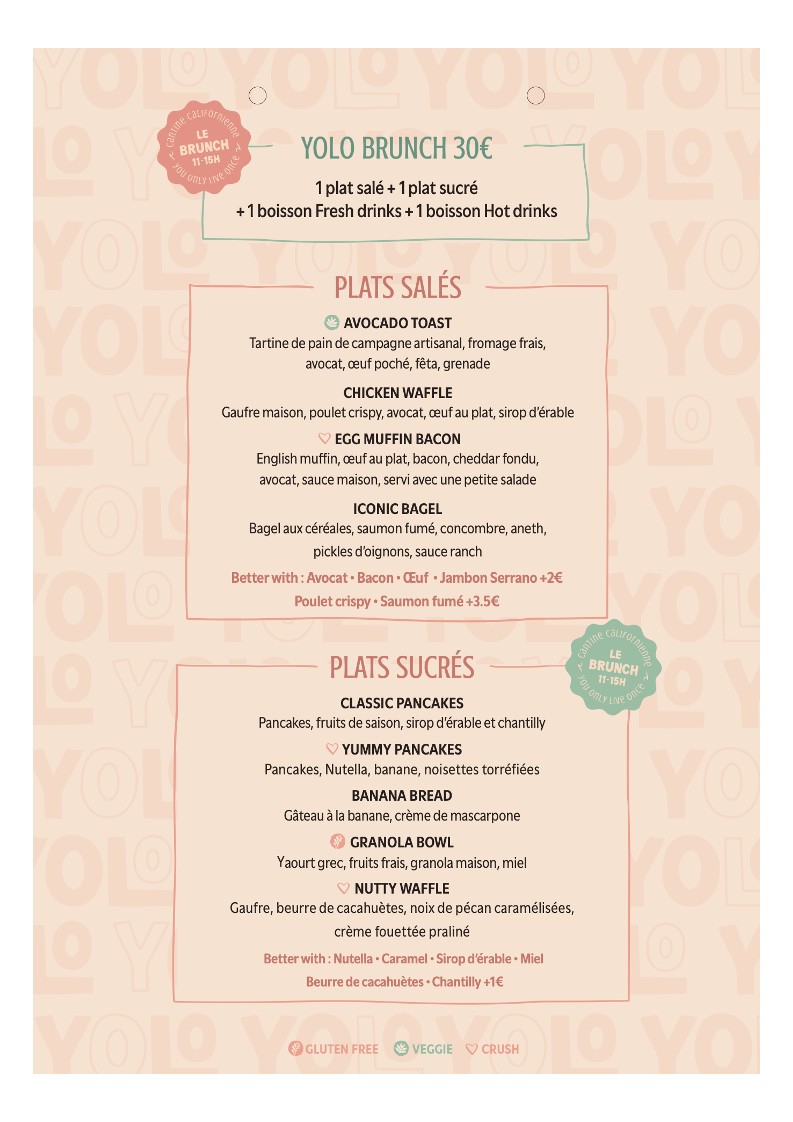 YOLO Suresnes menu 2