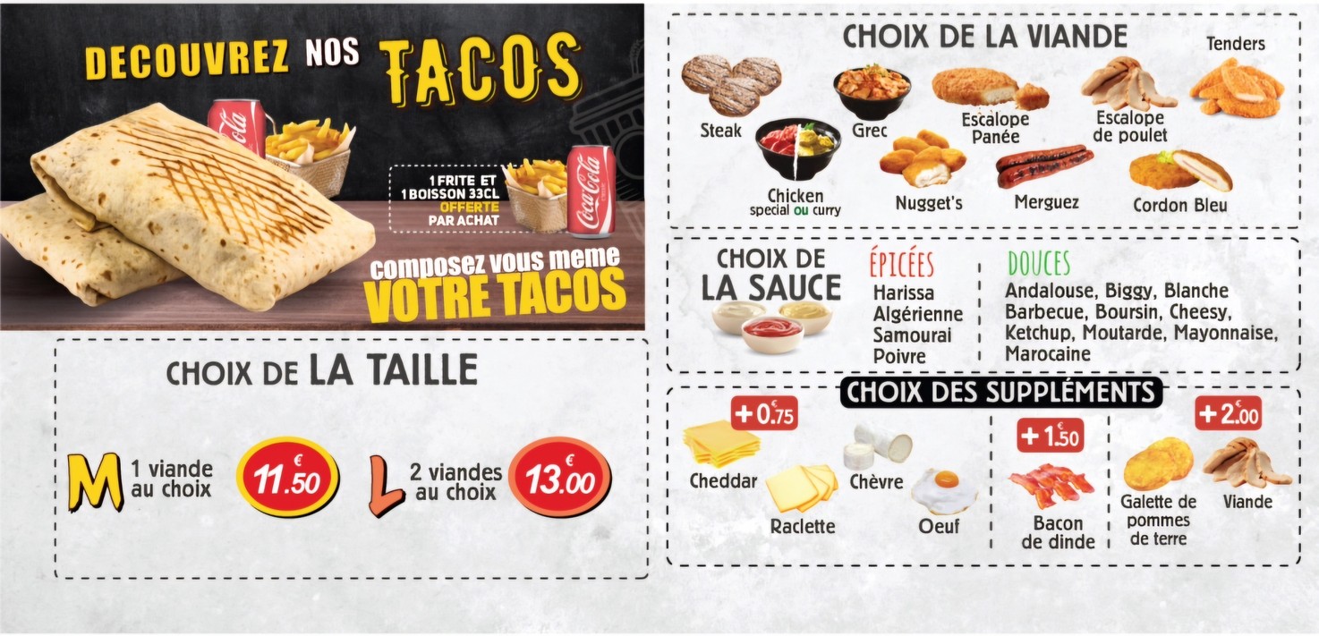 Halal Pizza menu 6