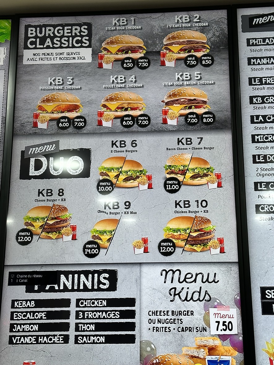 O’Grill menu 2