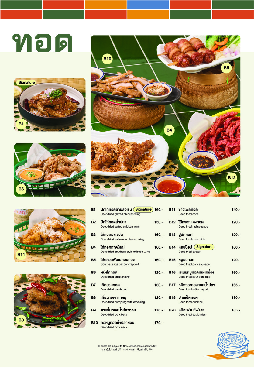 Larb Lauren ร้านลาบลอเรน menu 4