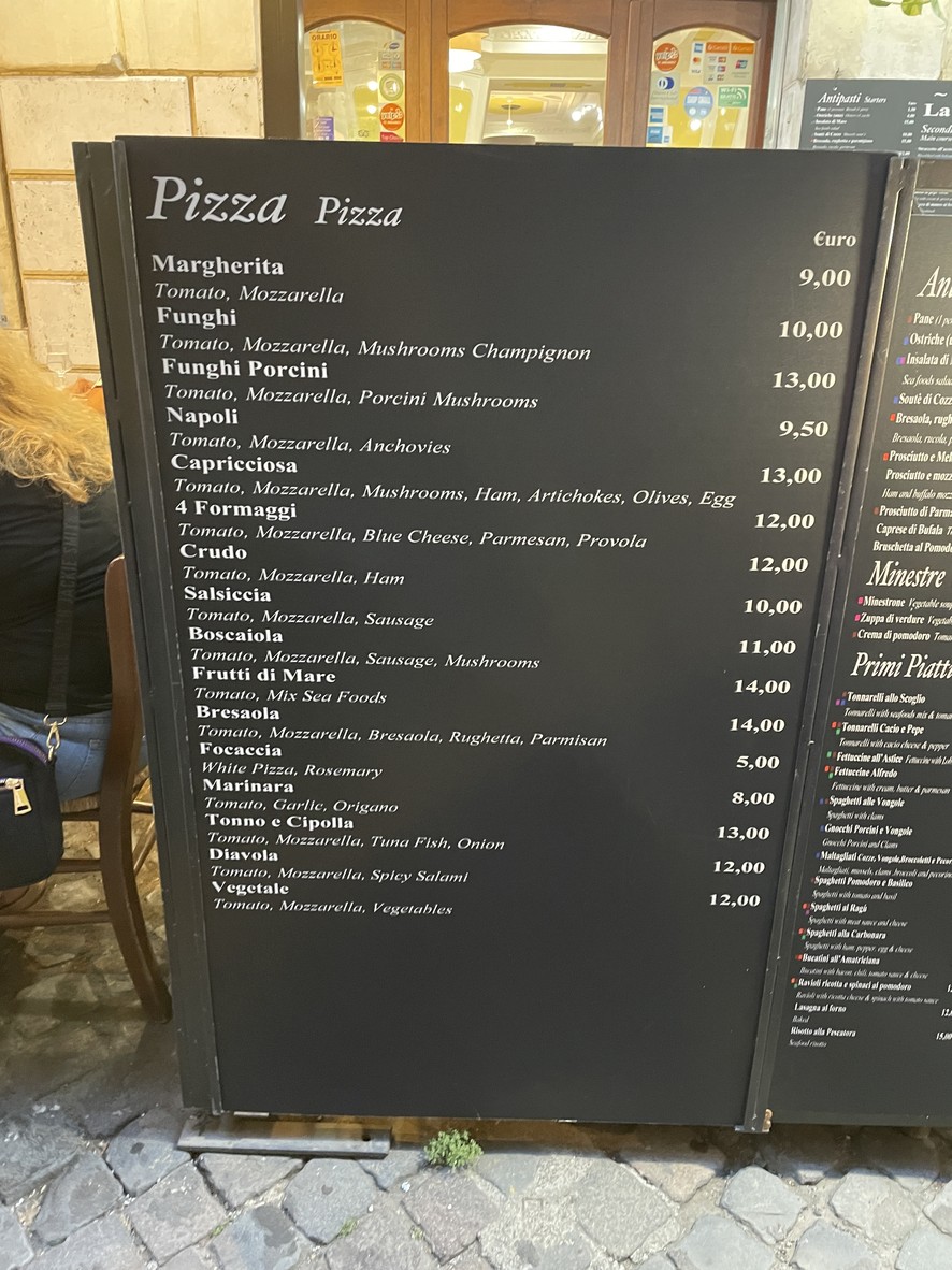 La Taverna Dei Monti menu 2