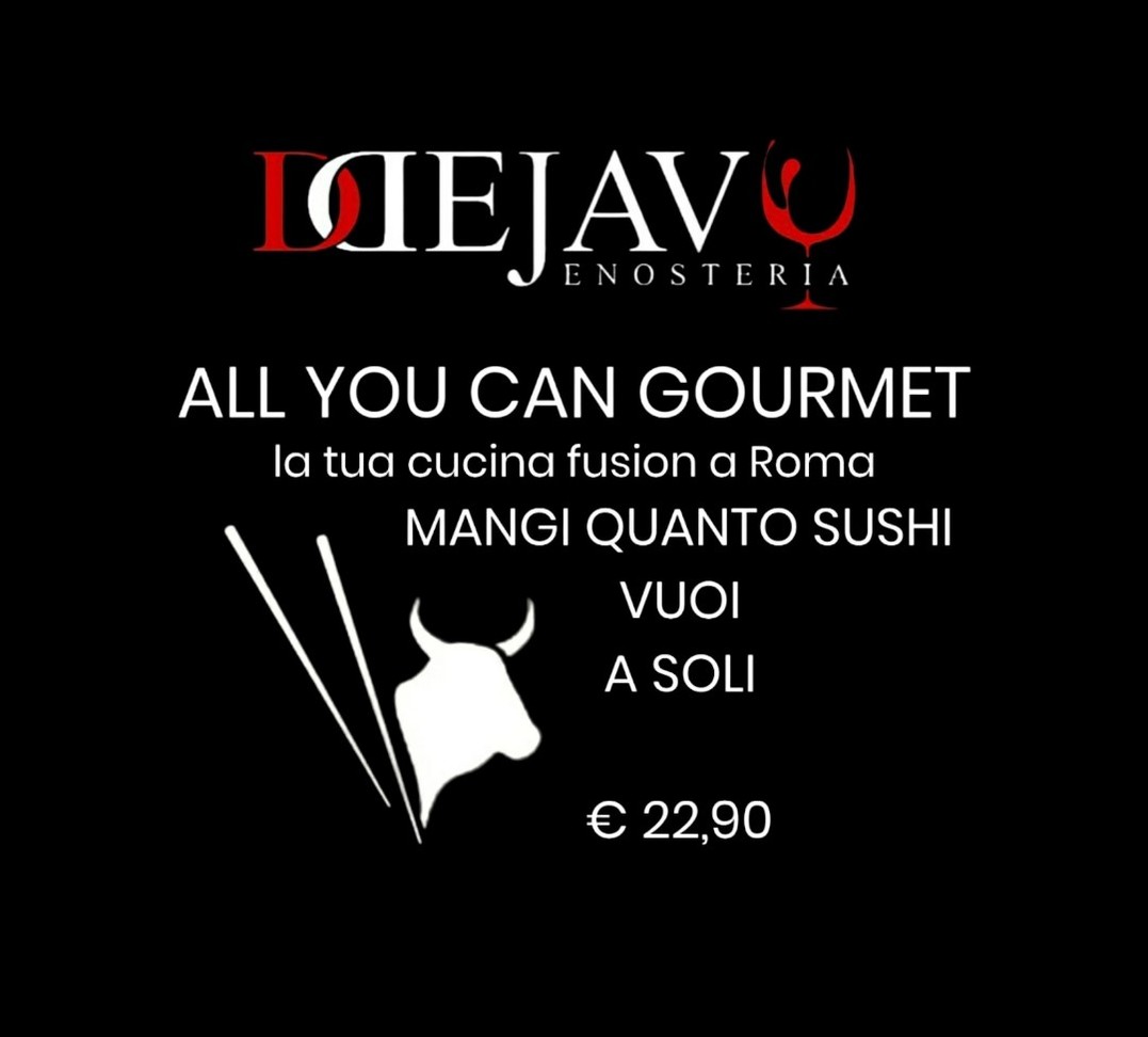 Dejavu Enosteria menu 1