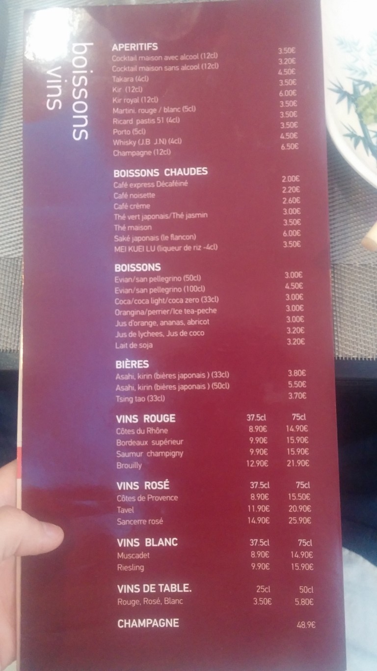 Sushi 123 menu 3