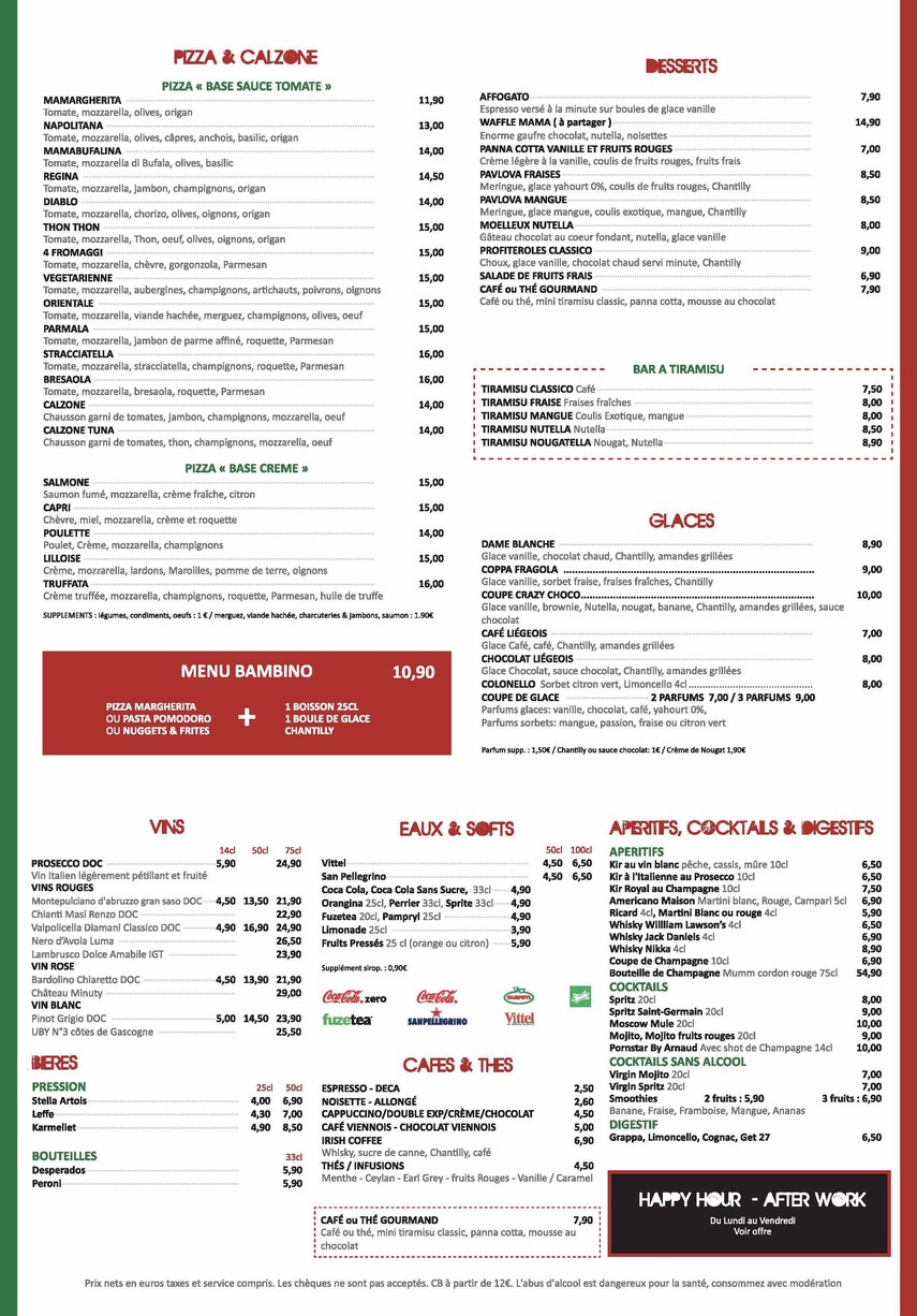 Mama Kitchen Caffè menu 2