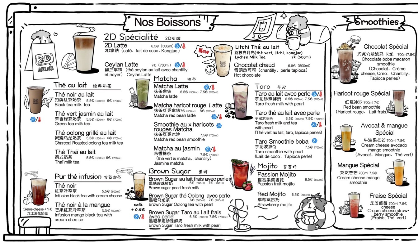 2D atelier menu 3