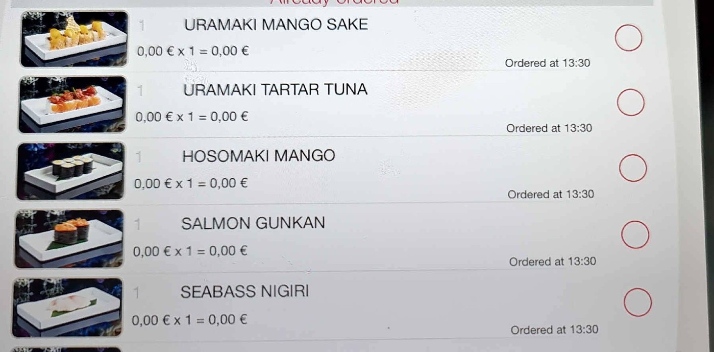 Riso Sushi&Cocktail menu 4