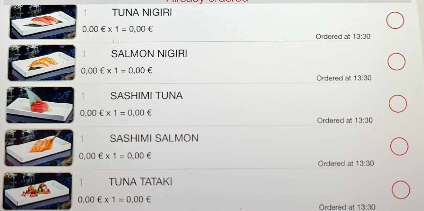 Riso Sushi&Cocktail menu 6