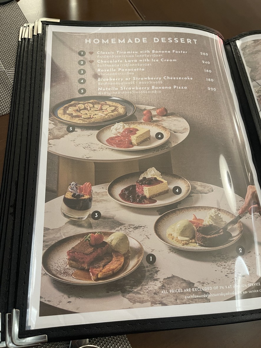 Ballad Riverside Rooftop Bar & Restaurant menu 6