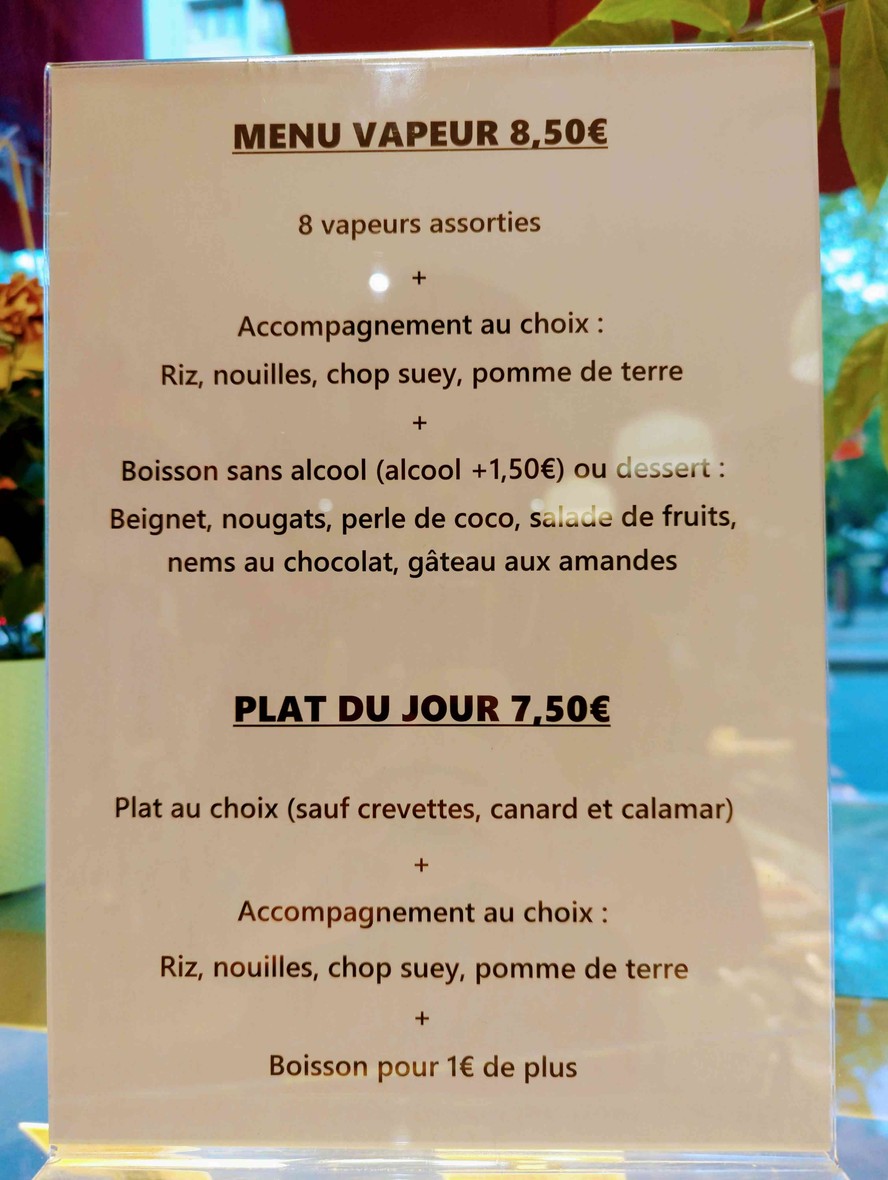 Shanghai Osaka menu 2