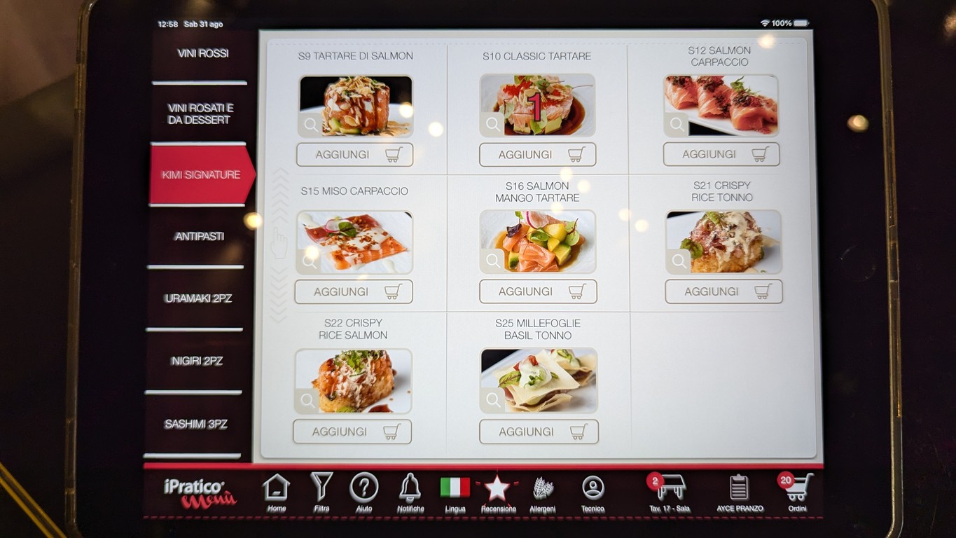 Kimi Sushi Experience menu 2