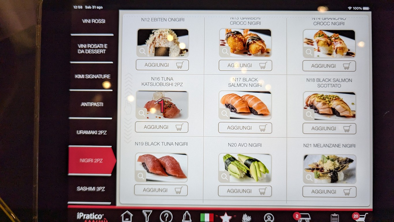 Kimi Sushi Experience menu 3