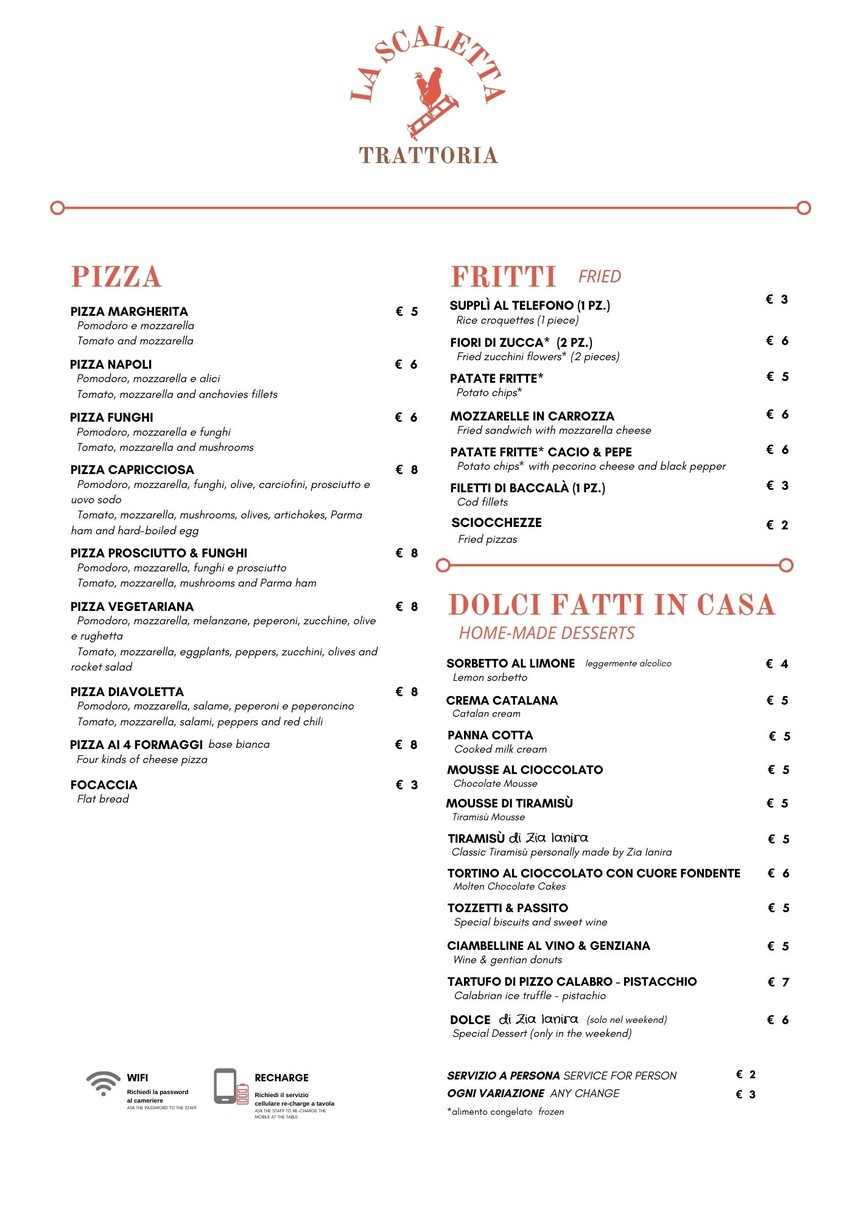 La Scaletta menu 2