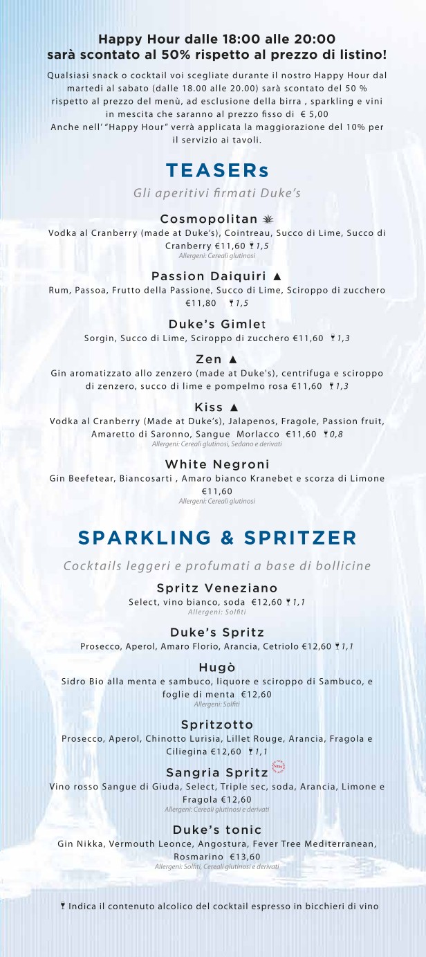 Duke's menu 7