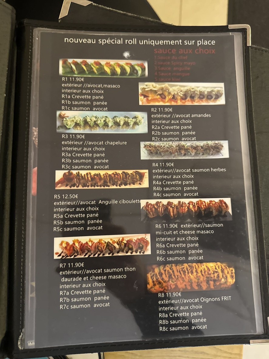 Ninja ren menu 2