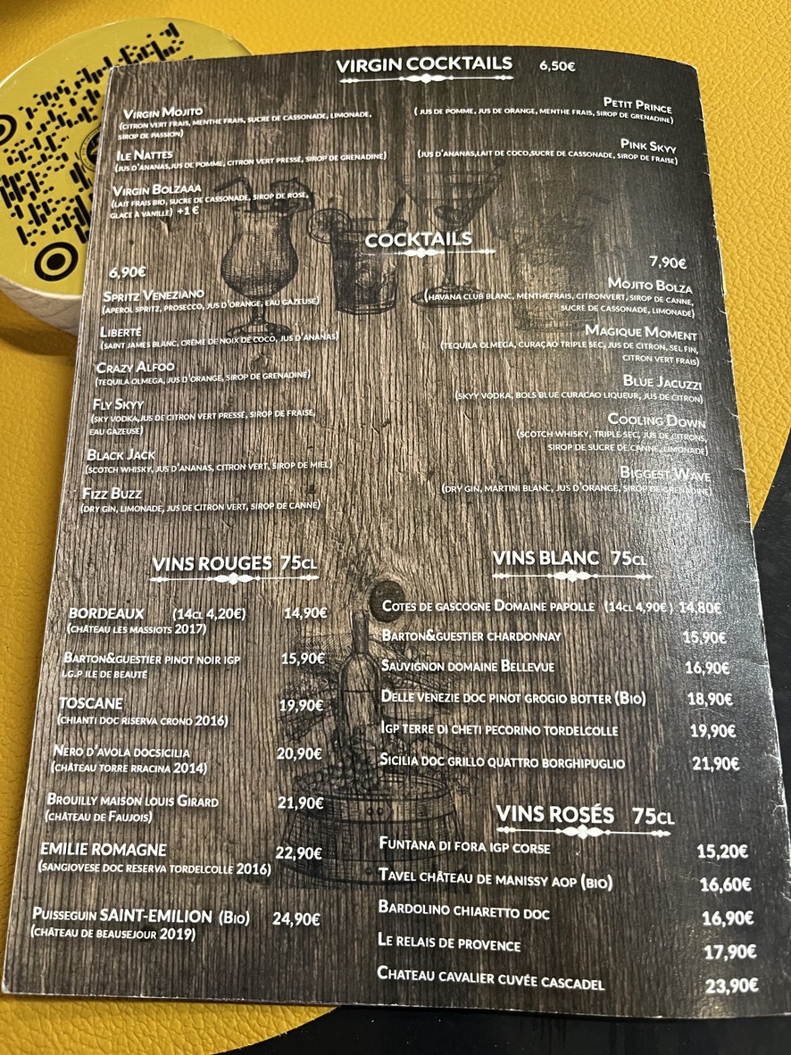Bolzano menu 3