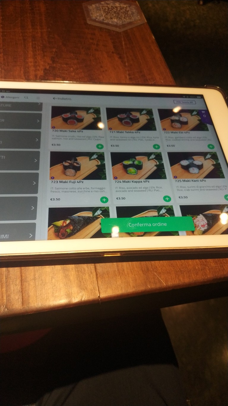 Chopstick Prati menu 2