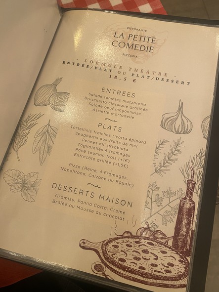 La Petite Comédie - Restaurant italien Paris 9
