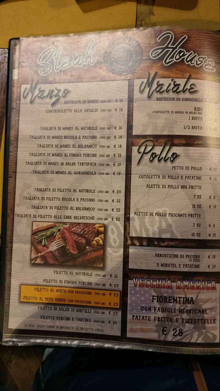 Geronimo's Restaurant & Live Music menu 4