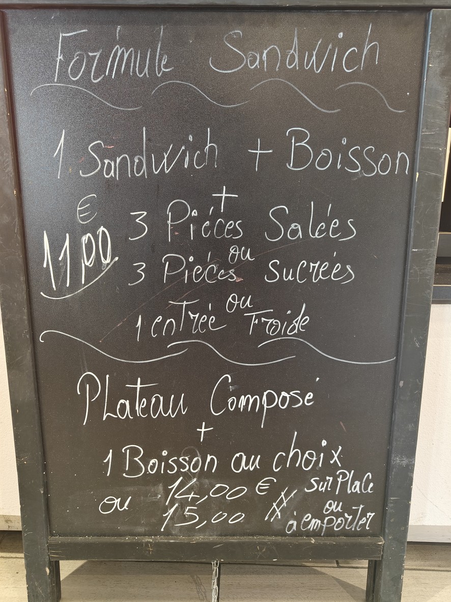 L'Émir Traiteur menu 1