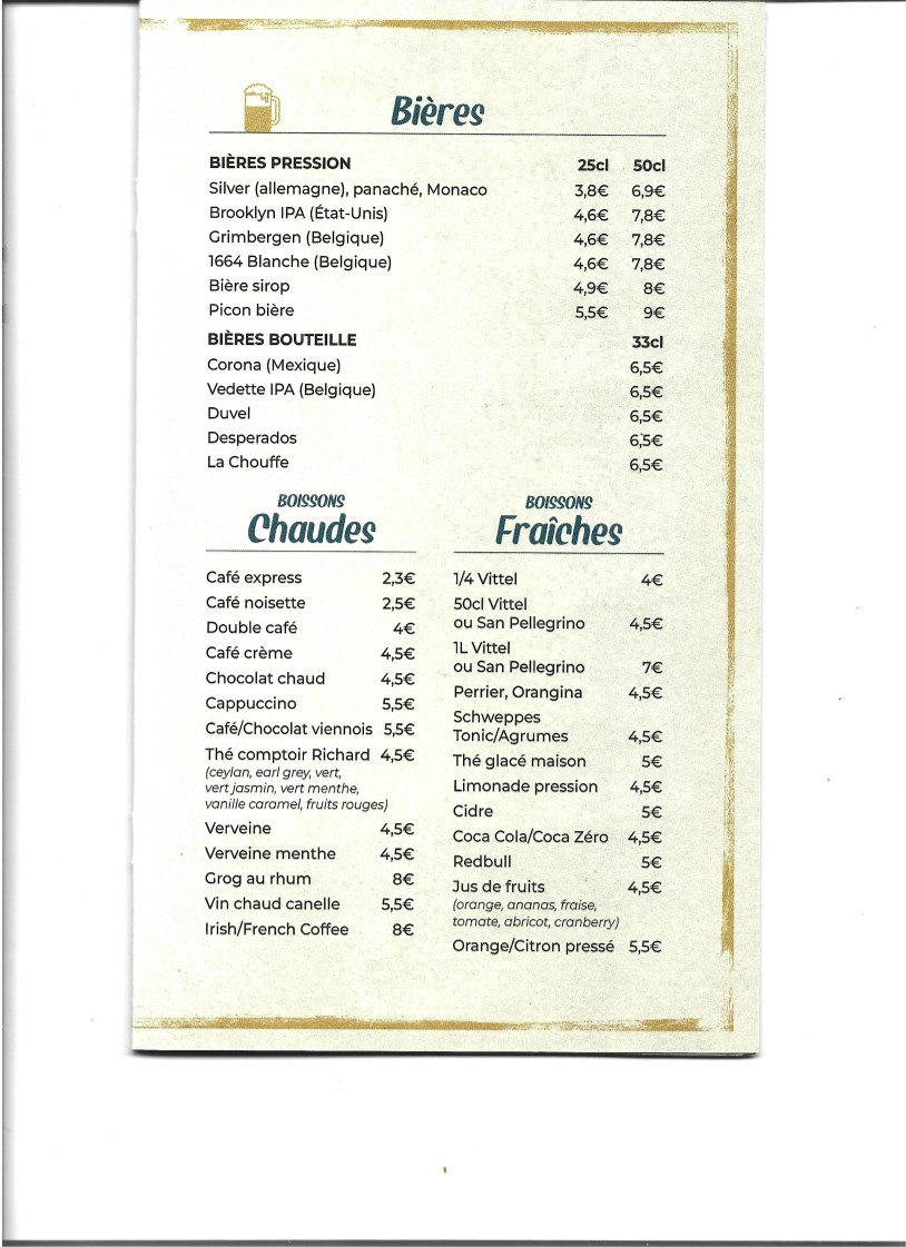 Café Colette menu 4