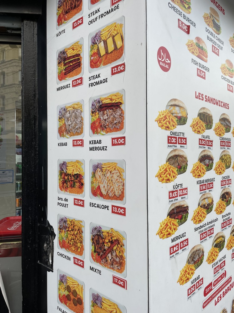 Restaurant Istanbul menu 1