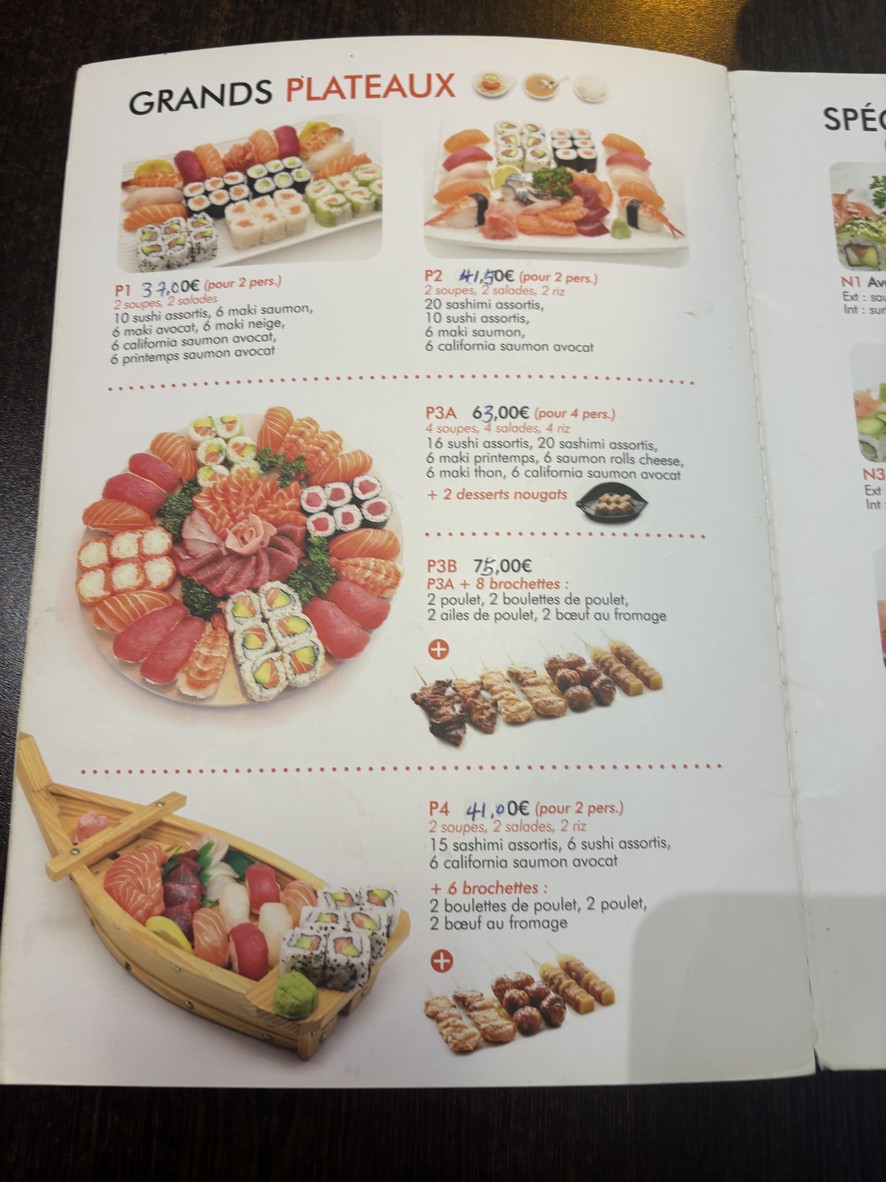 Matsuya menu 2