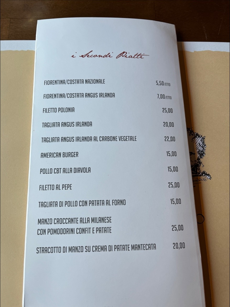 Casale Bel Poggio menu 3