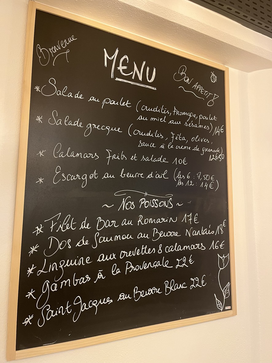 O saveur menu 1