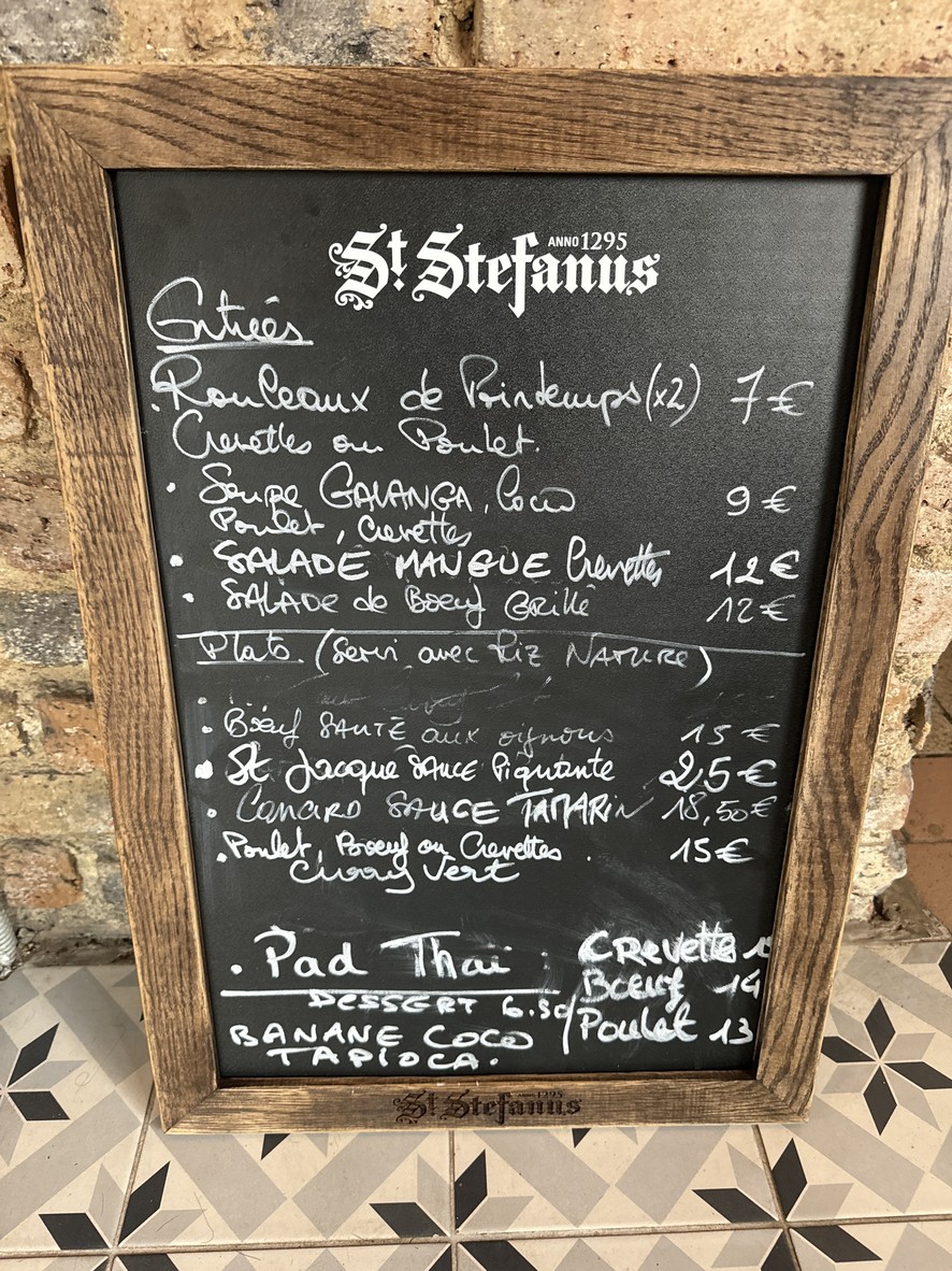 L'Orchidea - Bar et Restaurant Les Lilas menu 1