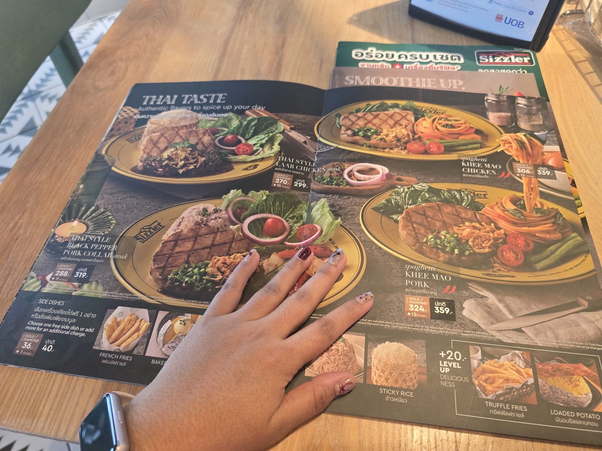 Sizzler Esplanade Ratchada Sizzler Esplanade Ratchadaphisek menu 2