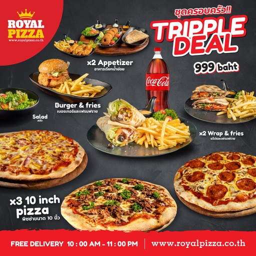 Royal Pizza Din Daeng