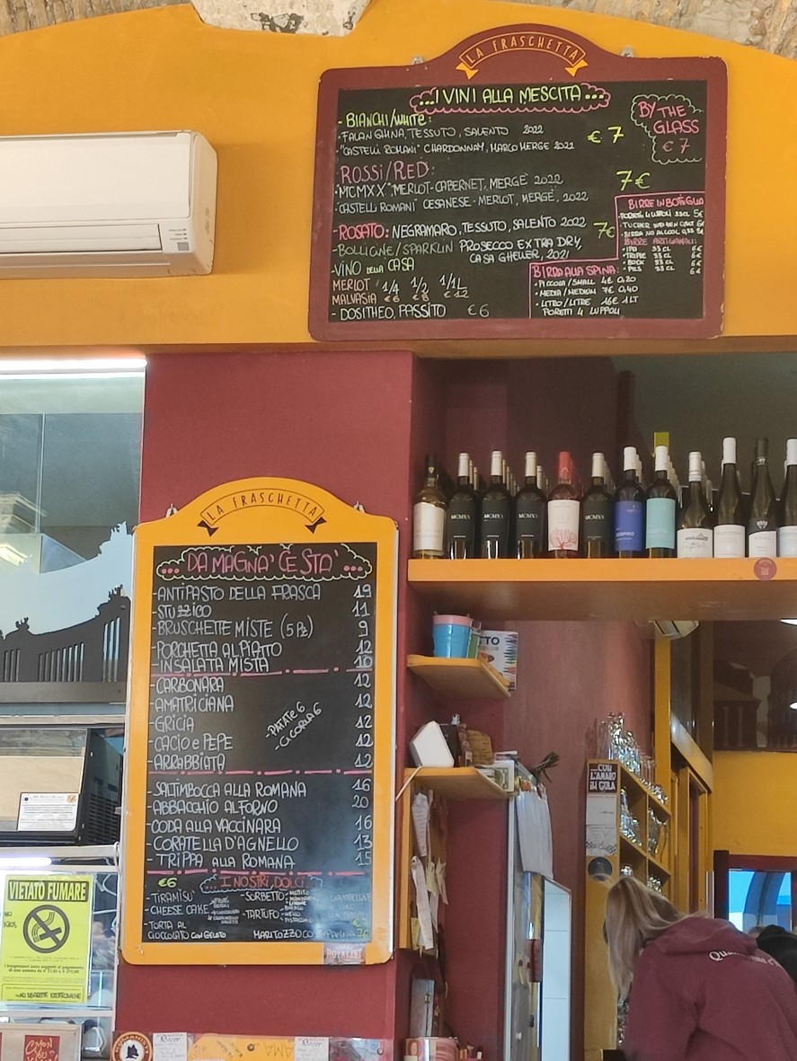 La Fraschetta di Castel Sant’Angelo menu 3