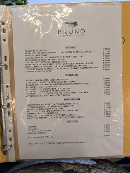 Bruno ai 4 Venti