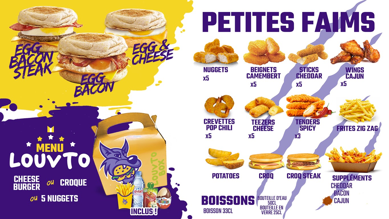 Alpha Burger Nanterre - Smash Burgers menu 4