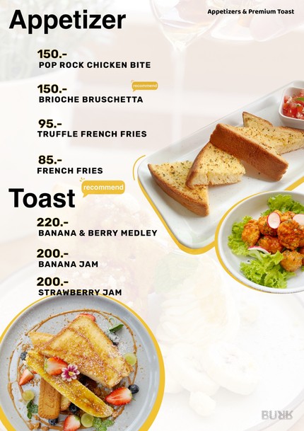 BURR 早餐和手工吐司 靠近 BTS Krung Thon Buri 站