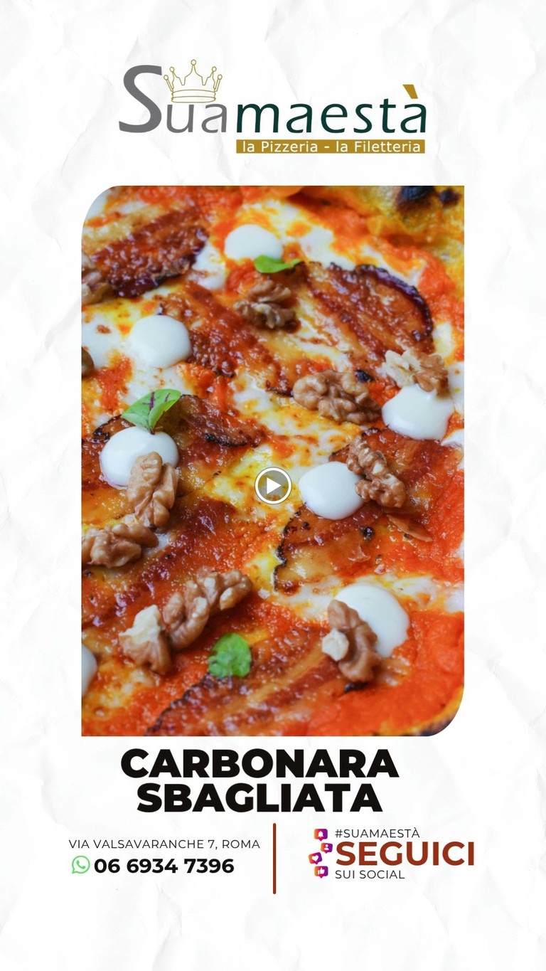 Sua Maestà-La Pizzeria & La Filetteria menu 1