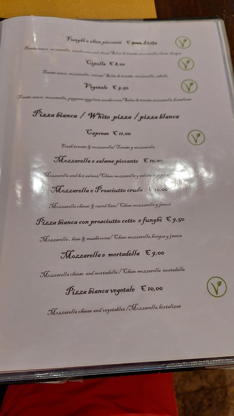 Pub Cuccagna menu 5