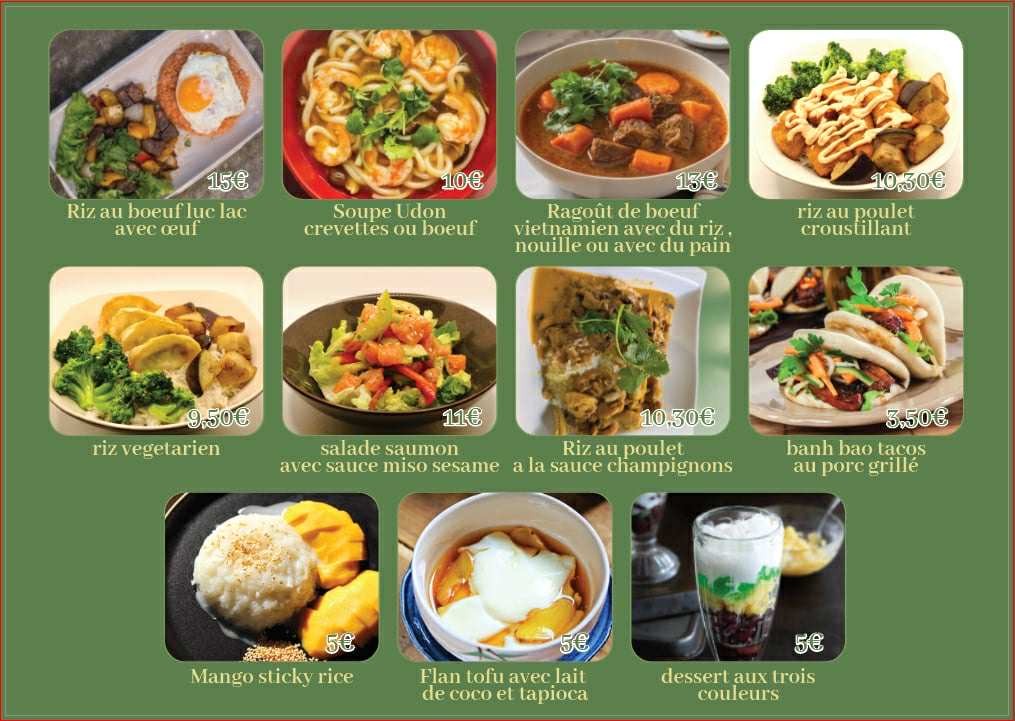 Hai Lúa menu 3