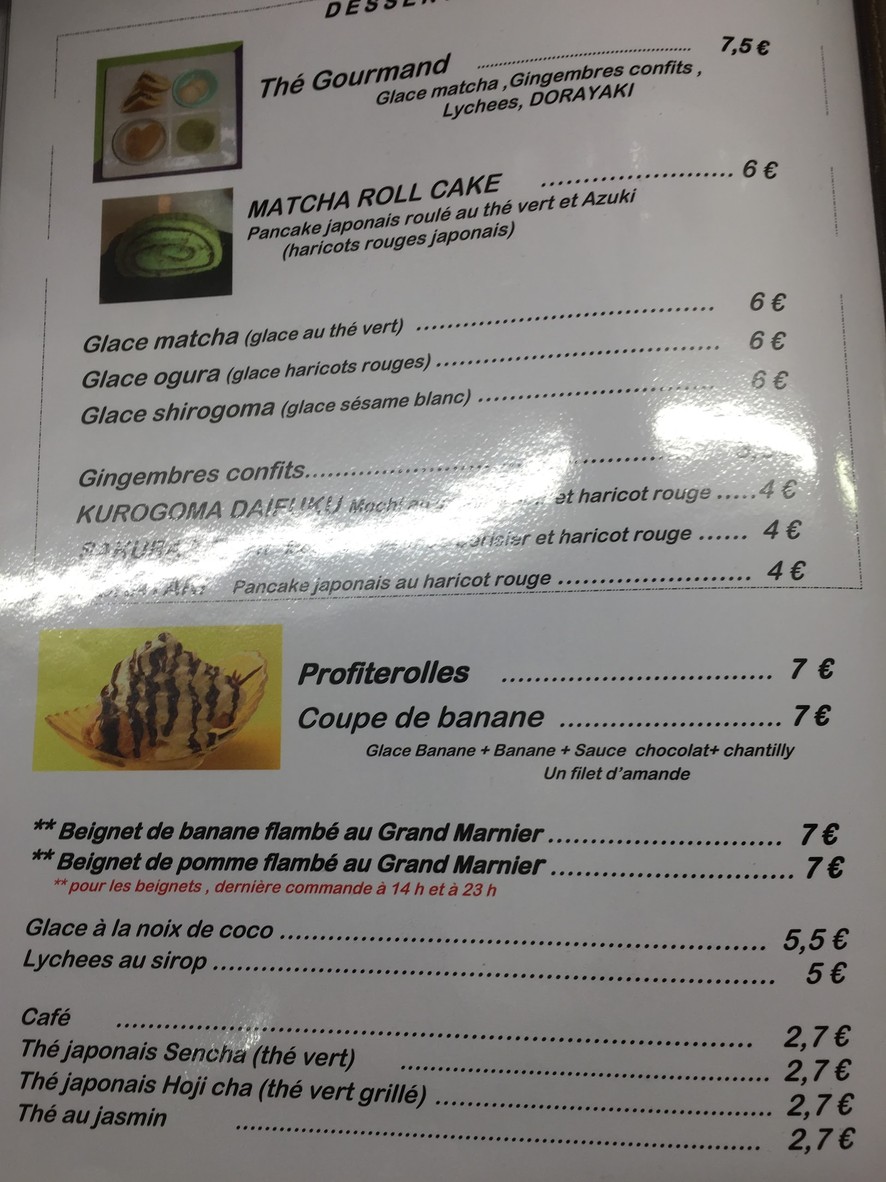 Sushi Gozen menu 3