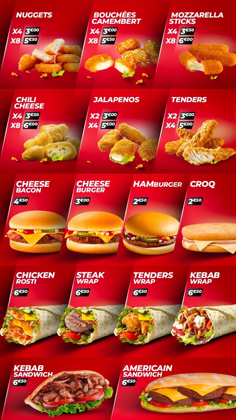 Cheezy menu 1