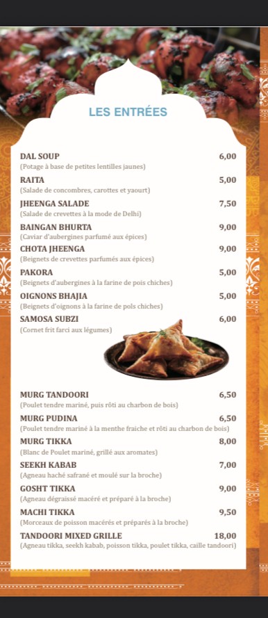 Le Safari menu 2