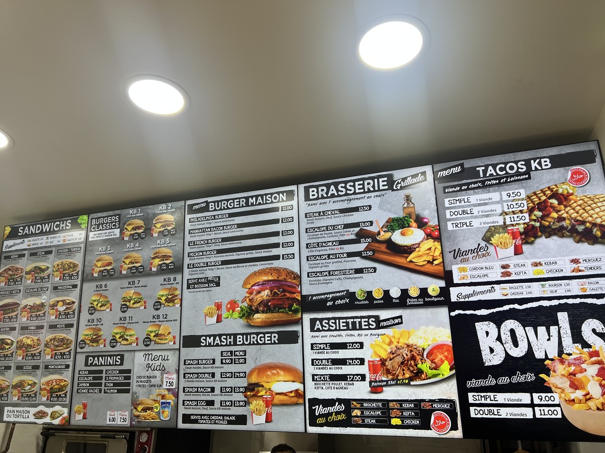 KB GRILL menu 2